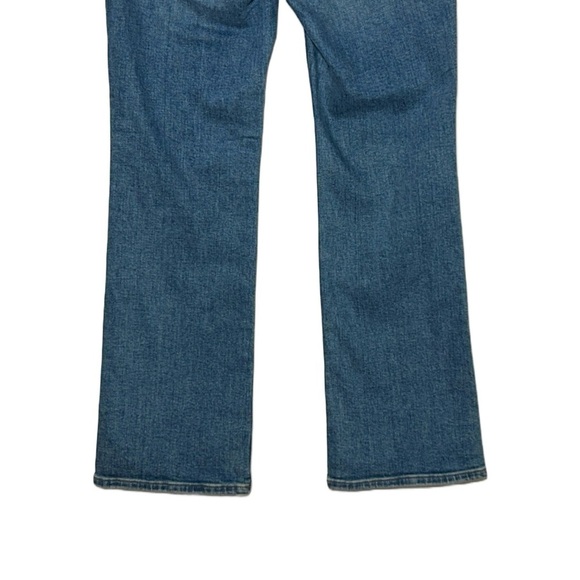 NWT Madewell Curvy Kick Out Crop Jeans in Medium Wash, Mid Rise, Size 25 - Picture 11 of 13